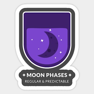 Moon Phase Sticker